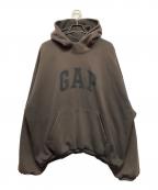 YEEZY GAP ENGINEERED BY BALENCIAGAイージーギャップエンジニアードバイバレンシアガ）の古着「プルオーバーパーカー」｜グレー