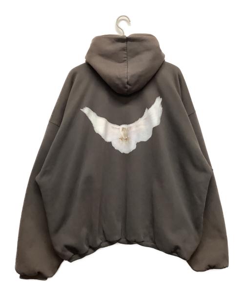 YEEZY GAP ENGINEERED BY BALENCIAGA（イージーギャップエンジニアードバイバレンシアガ）YEEZY GAP ENGINEERED BY BALENCIAGA (イージーギャップエンジニアードバイバレンシアガ) プルオーバーパーカー グレー サイズ:Lの古着・服飾アイテム