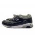 NEW BALANCE (ニューバランス) ローカットスニーカー ブラック×グレー サイズ:26cm：10000円