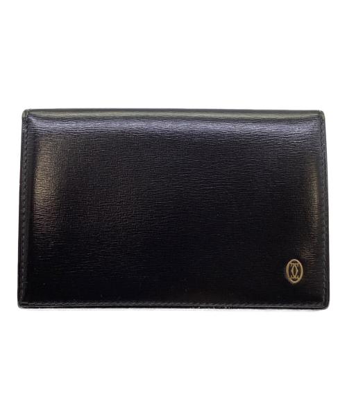 Cartier（カルティエ）Cartier (カルティエ) カードケース ブラックの古着・服飾アイテム