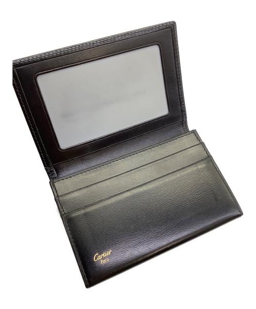 Cartier（カルティエ）Cartier (カルティエ) カードケース ブラックの古着・服飾アイテム