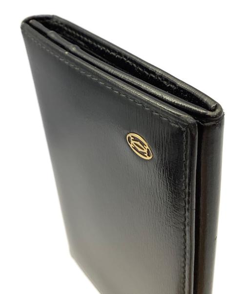 Cartier（カルティエ）Cartier (カルティエ) カードケース ブラックの古着・服飾アイテム