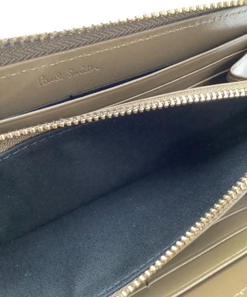 PAUL SMITH（ポールスミス）PAUL SMITH (ポールスミス) 長財布 ベージュの古着・服飾アイテム