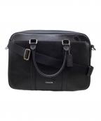 COACHコーチ）の古着「2WAYバッグ　Perry Slim Brief」｜ブラック
