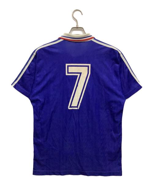 adidas（アディダス）adidas (アディダス) ゲームシャツ ブルー サイズ:Mの古着・服飾アイテム