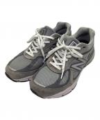 NEW BALANCEニューバランス）の古着「ローカットスニーカー」｜グレー×ホワイト