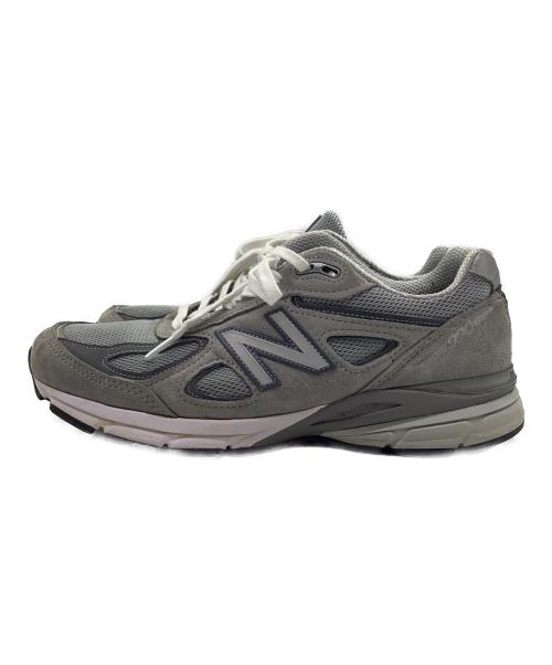 NEW BALANCE（ニューバランス）NEW BALANCE (ニューバランス) ローカットスニーカー グレー×ホワイト サイズ:26cmの古着・服飾アイテム