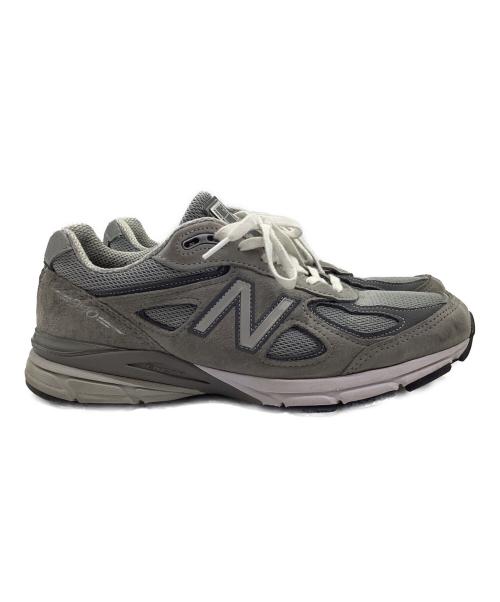 NEW BALANCE（ニューバランス）NEW BALANCE (ニューバランス) ローカットスニーカー グレー×ホワイト サイズ:26cmの古着・服飾アイテム