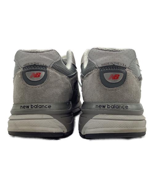 NEW BALANCE（ニューバランス）NEW BALANCE (ニューバランス) ローカットスニーカー グレー×ホワイト サイズ:26cmの古着・服飾アイテム