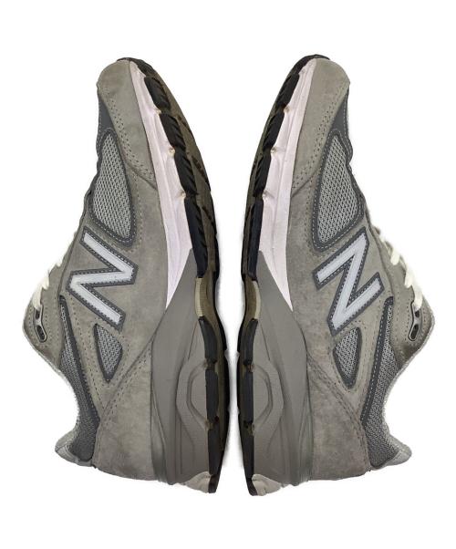 NEW BALANCE（ニューバランス）NEW BALANCE (ニューバランス) ローカットスニーカー グレー×ホワイト サイズ:26cmの古着・服飾アイテム