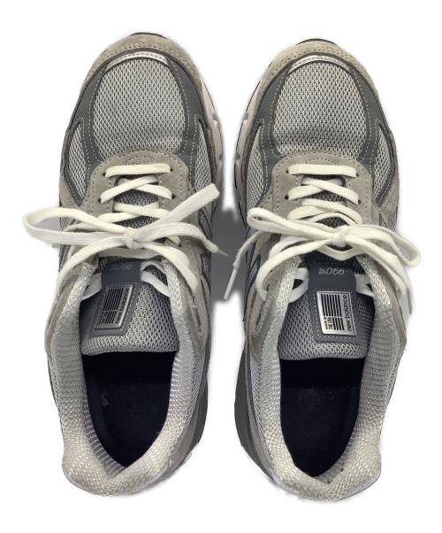 NEW BALANCE（ニューバランス）NEW BALANCE (ニューバランス) ローカットスニーカー グレー×ホワイト サイズ:26cmの古着・服飾アイテム