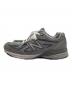 NEW BALANCE (ニューバランス) ローカットスニーカー グレー×ホワイト サイズ:26cm：17000円