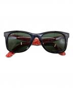 RAY-BANレイバン）の古着「サングラス」｜ブラック×レッド