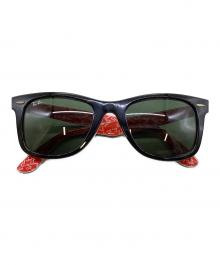 RAY-BAN（レイバン）の古着「サングラス」｜ブラック×レッド