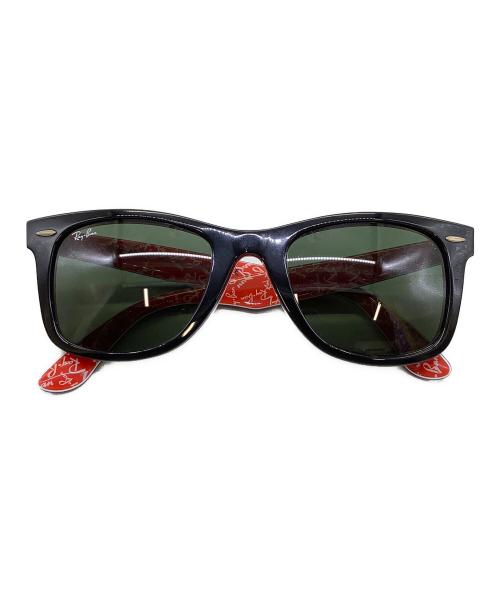 RAY-BAN（レイバン）RAY-BAN (レイバン) サングラス ブラック×レッド サイズ:52□22の古着・服飾アイテム