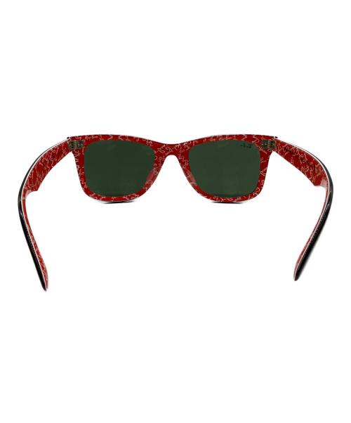 RAY-BAN（レイバン）RAY-BAN (レイバン) サングラス ブラック×レッド サイズ:52□22の古着・服飾アイテム