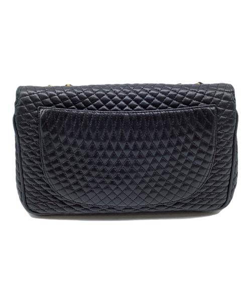 BALLY（バリー）BALLY (バリー) キルティングチェーンショルダーバッグ ブラックの古着・服飾アイテム