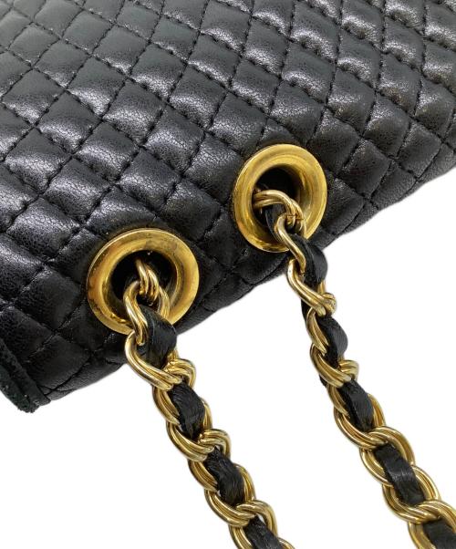 BALLY（バリー）BALLY (バリー) キルティングチェーンショルダーバッグ ブラックの古着・服飾アイテム