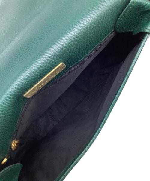Cartier（カルティエ）Cartier (カルティエ) ショルダーバッグ グリーンの古着・服飾アイテム