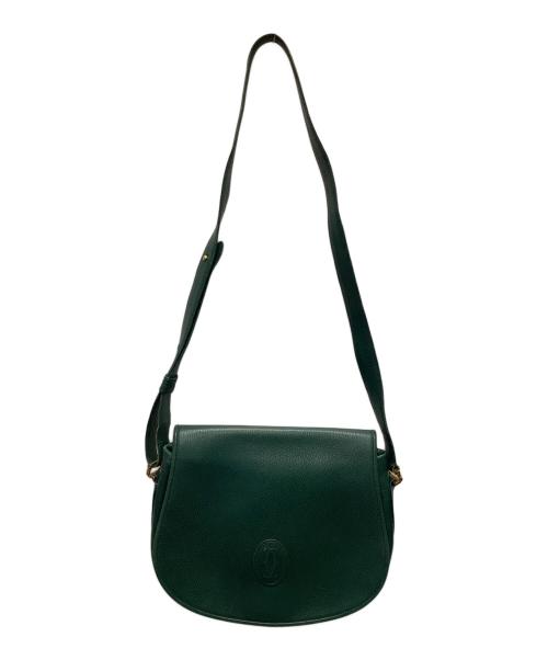 Cartier（カルティエ）Cartier (カルティエ) ショルダーバッグ グリーンの古着・服飾アイテム
