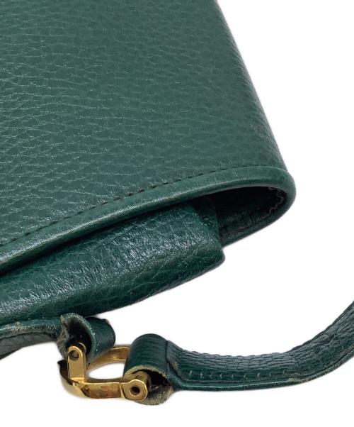 Cartier（カルティエ）Cartier (カルティエ) ショルダーバッグ グリーンの古着・服飾アイテム