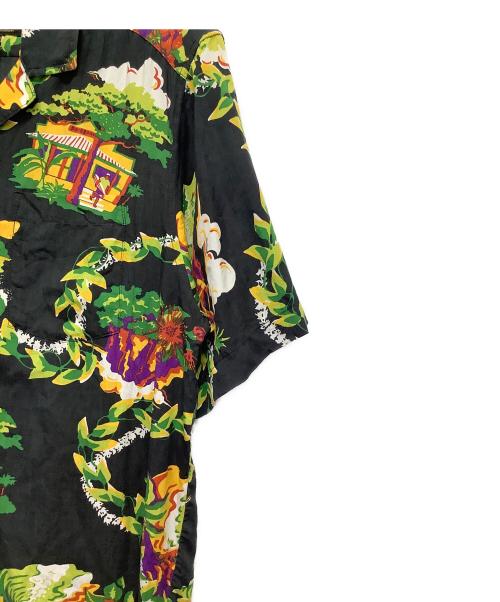 Patagonia（パタゴニア）Patagonia (パタゴニア) 半袖シャツ ブラック×グリーン サイズ:Ｓの古着・服飾アイテム