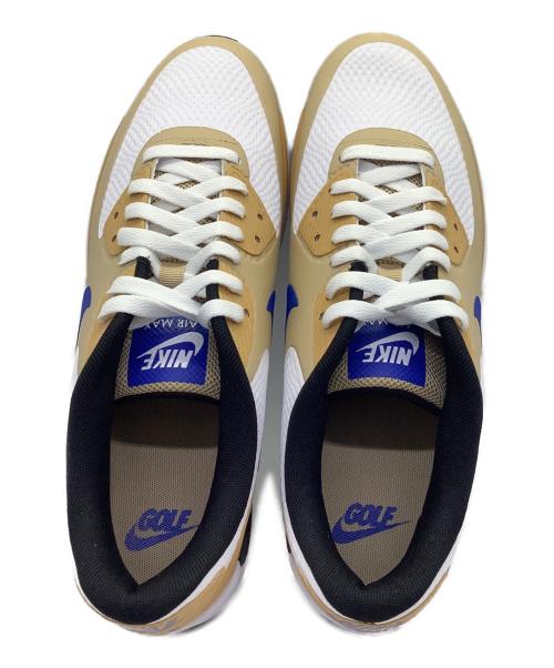 NIKE（ナイキ）NIKE (ナイキ) ゴルフシューズ　エア マックス 90 G カーキ×ホワイト サイズ:28.5cmの古着・服飾アイテム