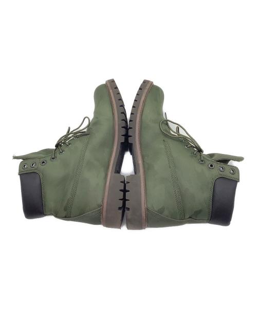 Timberland（ティンバーランド）Timberland (ティンバーランド) アイコン 6インチ ファブリック ブーツ グリーン サイズ:28cmの古着・服飾アイテム