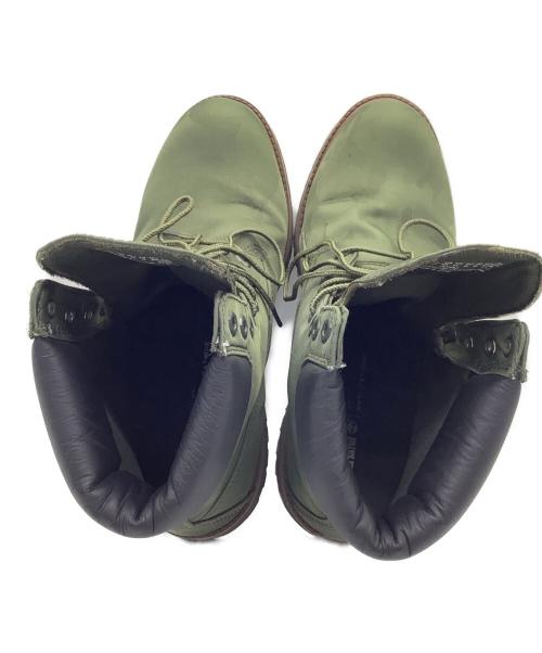 Timberland（ティンバーランド）Timberland (ティンバーランド) アイコン 6インチ ファブリック ブーツ グリーン サイズ:28cmの古着・服飾アイテム