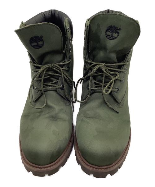 Timberland（ティンバーランド）Timberland (ティンバーランド) アイコン 6インチ ファブリック ブーツ グリーン サイズ:28cmの古着・服飾アイテム