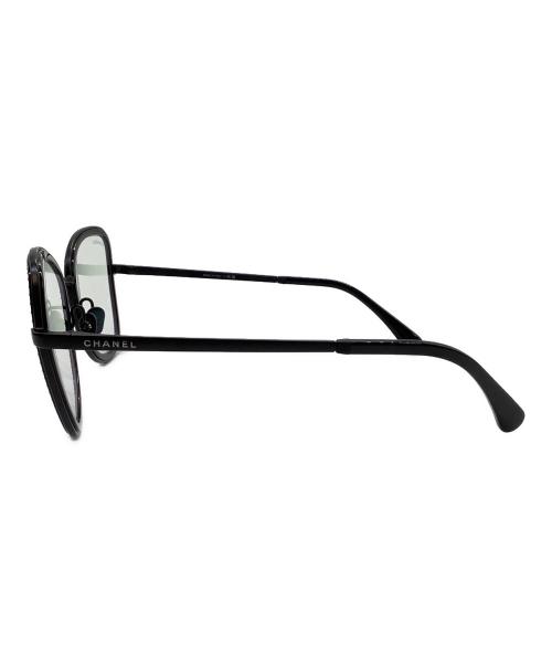 CHANEL（シャネル）CHANEL (シャネル) 眼鏡 ブラック サイズ:53□20の古着・服飾アイテム