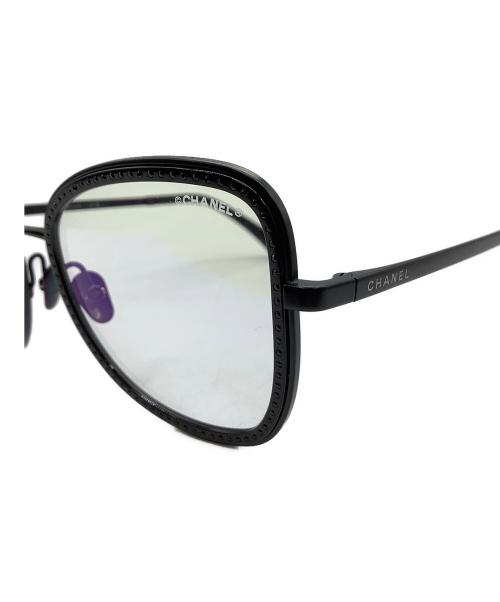 CHANEL（シャネル）CHANEL (シャネル) 眼鏡 ブラック サイズ:53□20の古着・服飾アイテム