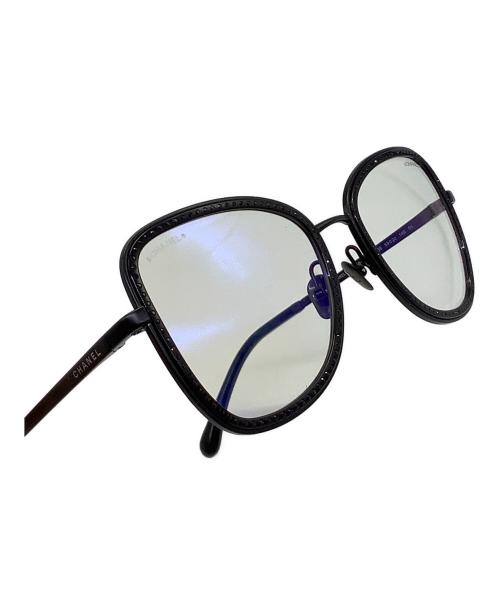 CHANEL（シャネル）CHANEL (シャネル) 眼鏡 ブラック サイズ:53□20の古着・服飾アイテム