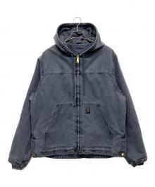 CarHartt（カーハート）の古着「フーテッドデニムジャケット」｜ブルー