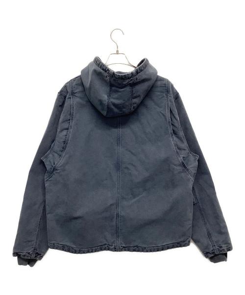 CarHartt（カーハート）CarHartt (カーハート) フーテッドデニムジャケット ブルー サイズ:Lの古着・服飾アイテム