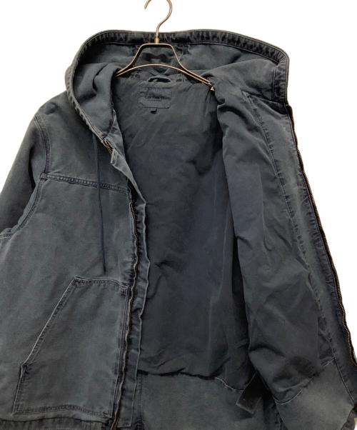 CarHartt（カーハート）CarHartt (カーハート) フーテッドデニムジャケット ブルー サイズ:Lの古着・服飾アイテム