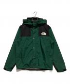 THE NORTH FACEザ ノース フェイス）の古着「ナイロンジャケット」｜グリーン×ブラック