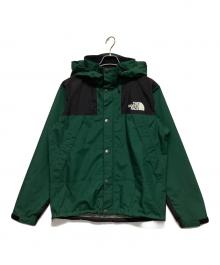 THE NORTH FACE（ザ ノース フェイス）の古着「ナイロンジャケット」｜グリーン×ブラック