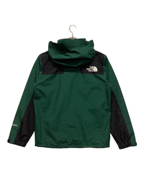 THE NORTH FACE（ザ ノース フェイス）THE NORTH FACE (ザ ノース フェイス) ナイロンジャケット グリーン×ブラック サイズ:XLの古着・服飾アイテム