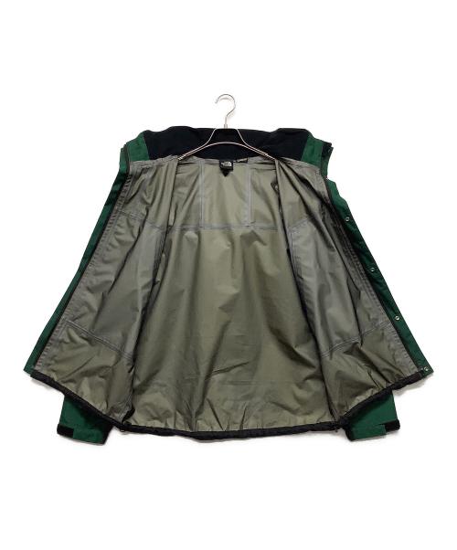 THE NORTH FACE（ザ ノース フェイス）THE NORTH FACE (ザ ノース フェイス) ナイロンジャケット グリーン×ブラック サイズ:XLの古着・服飾アイテム