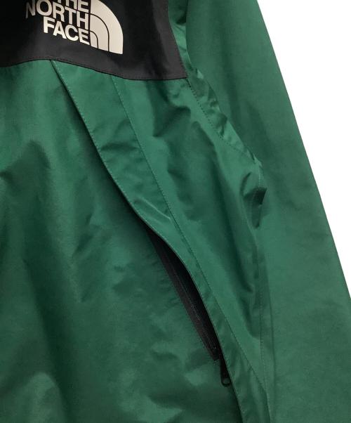 THE NORTH FACE（ザ ノース フェイス）THE NORTH FACE (ザ ノース フェイス) ナイロンジャケット グリーン×ブラック サイズ:XLの古着・服飾アイテム
