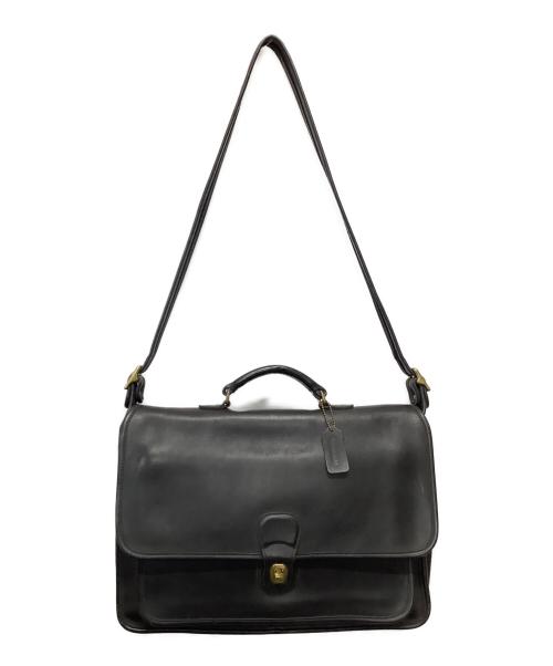 COACH（コーチ）COACH (コーチ) ビジネスバッグ ブラックの古着・服飾アイテム