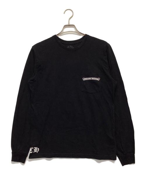 CHROME HEARTS（クロムハーツ）CHROME HEARTS (クロムハーツ) 長袖カットソー ブラック サイズ:Mの古着・服飾アイテム