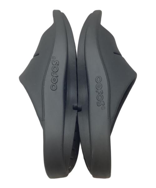 OOFOS（ウーフォス）OOFOS (ウーフォス) サンダル ブラック サイズ:38の古着・服飾アイテム