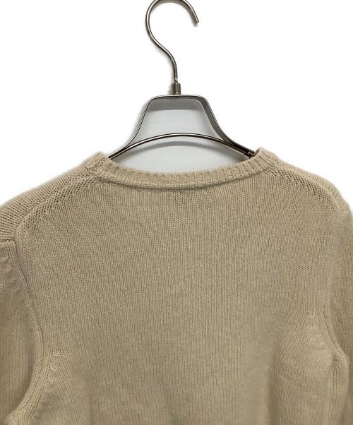 maison kitsune（メゾンキツネ）maison kitsune (メゾンキツネ) 厚手ニット ブラウン サイズ:XSの古着・服飾アイテム