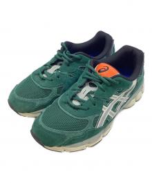 asics×ballaholic（アシックス×ボーラホリック）の古着「ローカットスニーカー　Gel-NYC "Jewel Green/Ivory"」｜グリーン×ベージュ