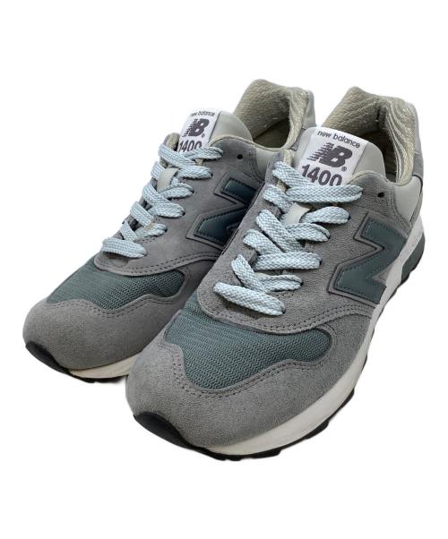 NEW BALANCE（ニューバランス）NEW BALANCE (ニューバランス) ローカットスニーカー　NEW BALANCE 1400 グレー×ホワイト サイズ:25.5cmの古着・服飾アイテム