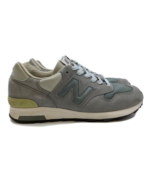 NEW BALANCE（ニューバランス）NEW BALANCE (ニューバランス) ローカットスニーカー　NEW BALANCE 1400 グレー×ホワイト サイズ:25.5cmの古着・服飾アイテム