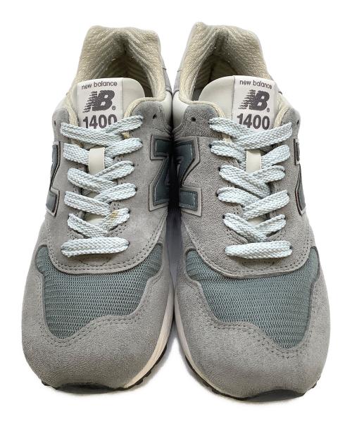 NEW BALANCE（ニューバランス）NEW BALANCE (ニューバランス) ローカットスニーカー　NEW BALANCE 1400 グレー×ホワイト サイズ:25.5cmの古着・服飾アイテム