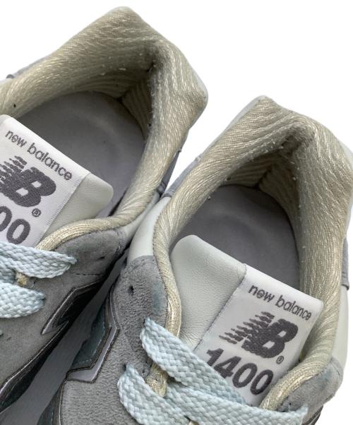 NEW BALANCE（ニューバランス）NEW BALANCE (ニューバランス) ローカットスニーカー　NEW BALANCE 1400 グレー×ホワイト サイズ:25.5cmの古着・服飾アイテム